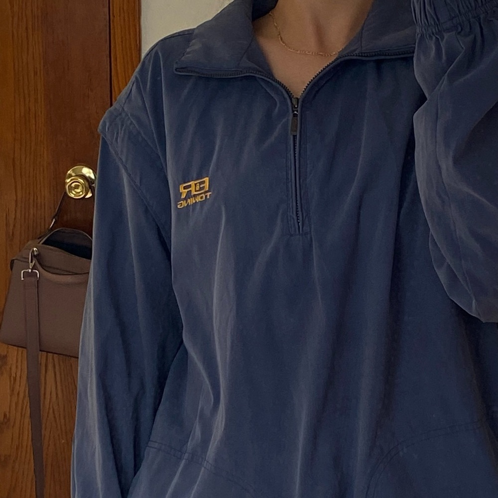 Oversized Blue Jacket